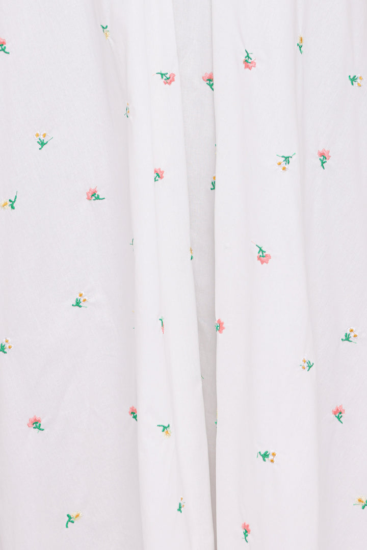 Laurita Maxi Dress - White Floral