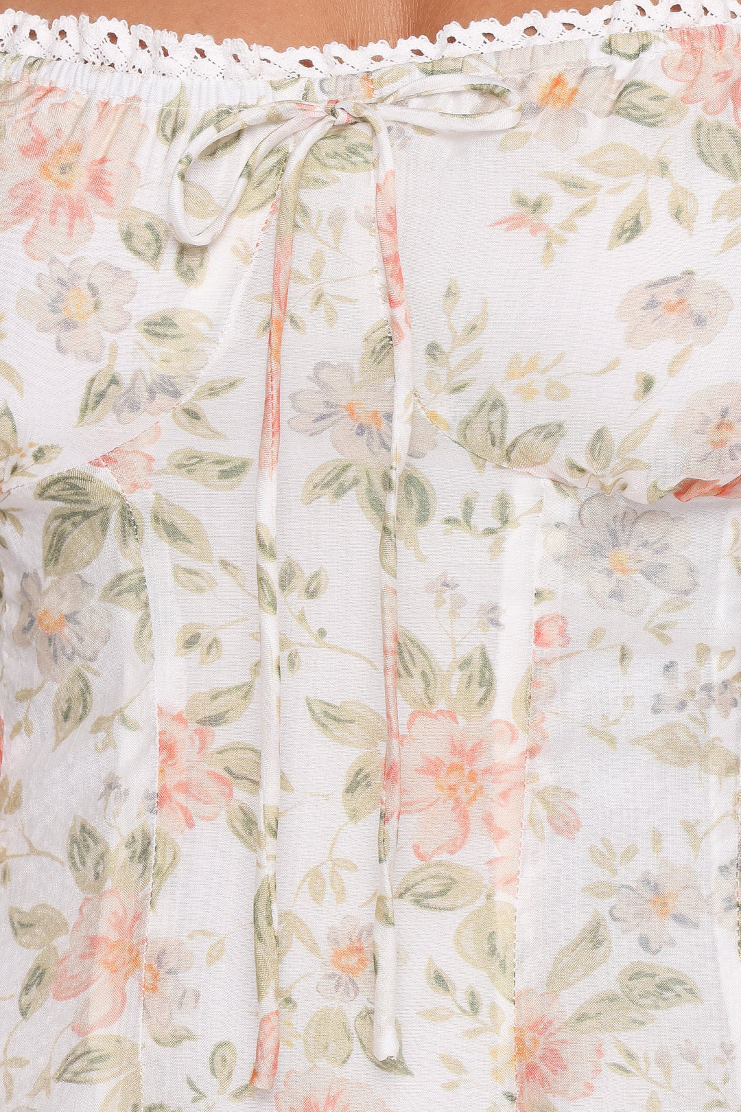 Lavia Mini Dress - White Multi Floral