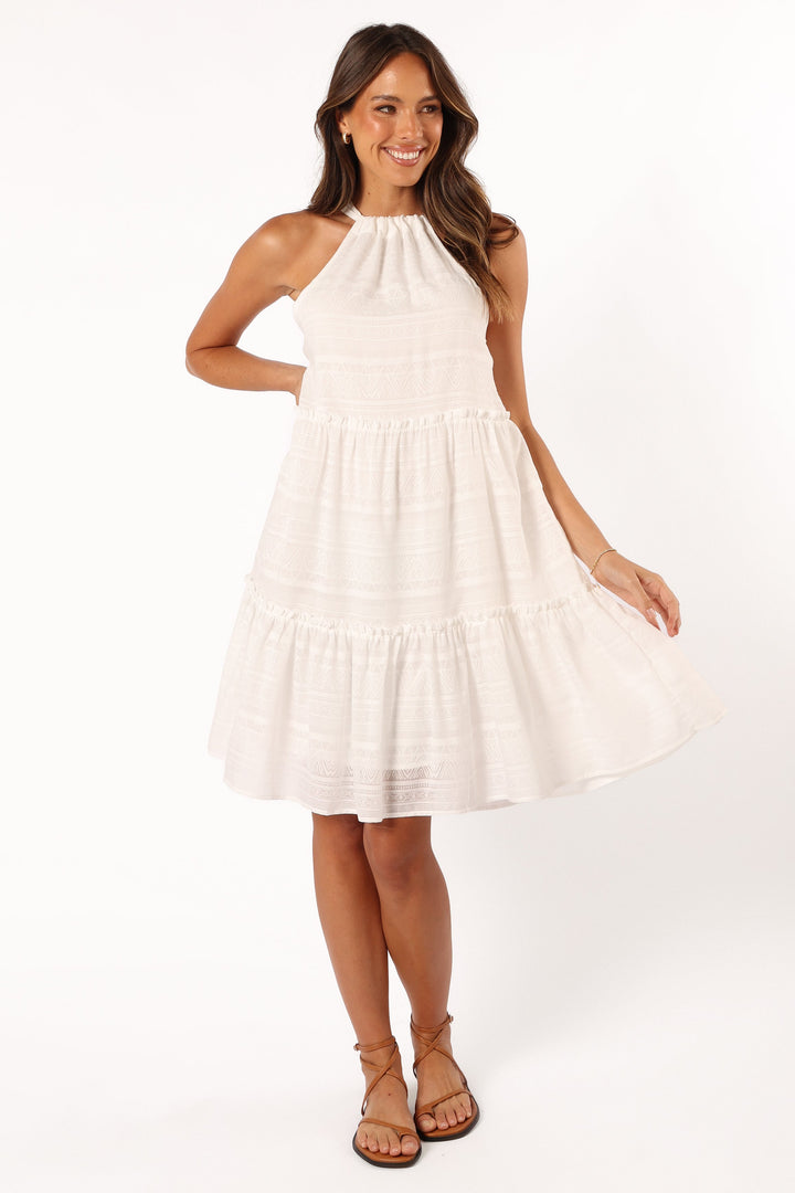 Linde Dress - White
