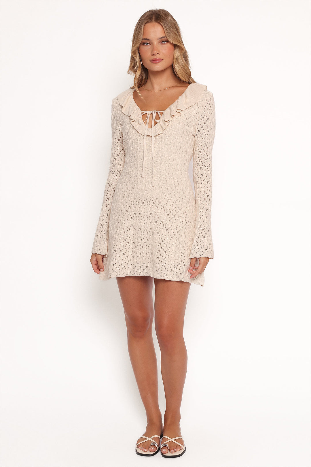 Lucilla Mini Dress - Beige