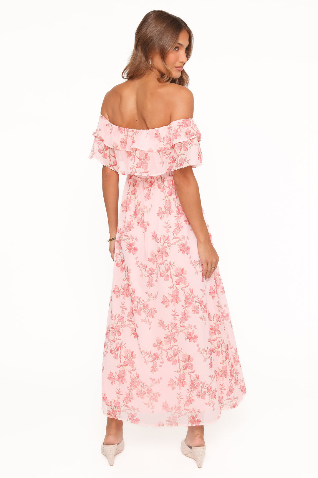 Majesty Maxi Dress - Rose Pink Floral