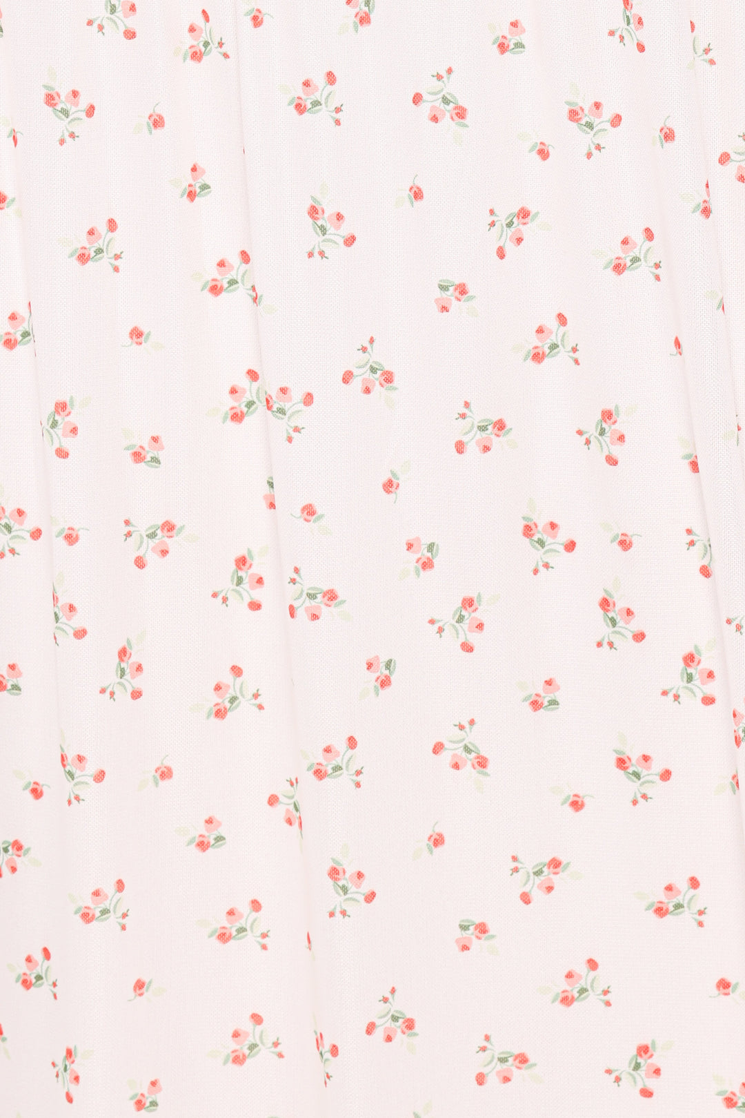 Mayven Maxi Dress - White Ditsy