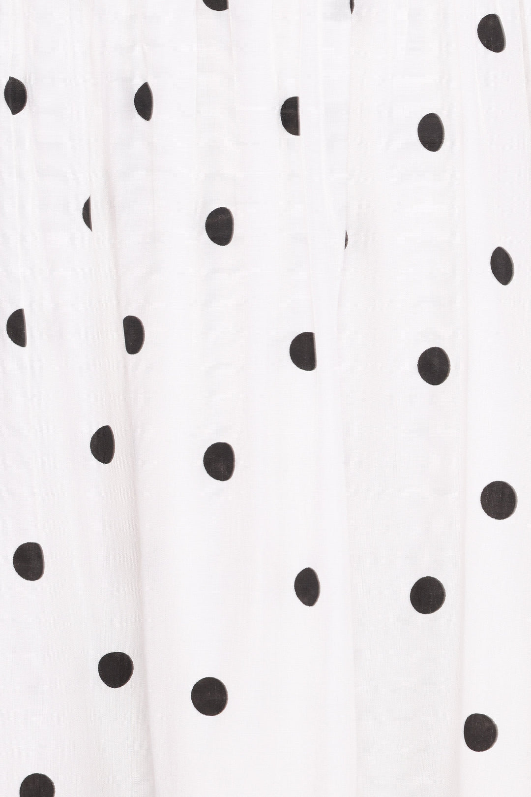 Mona Mini Dress - Black Polka