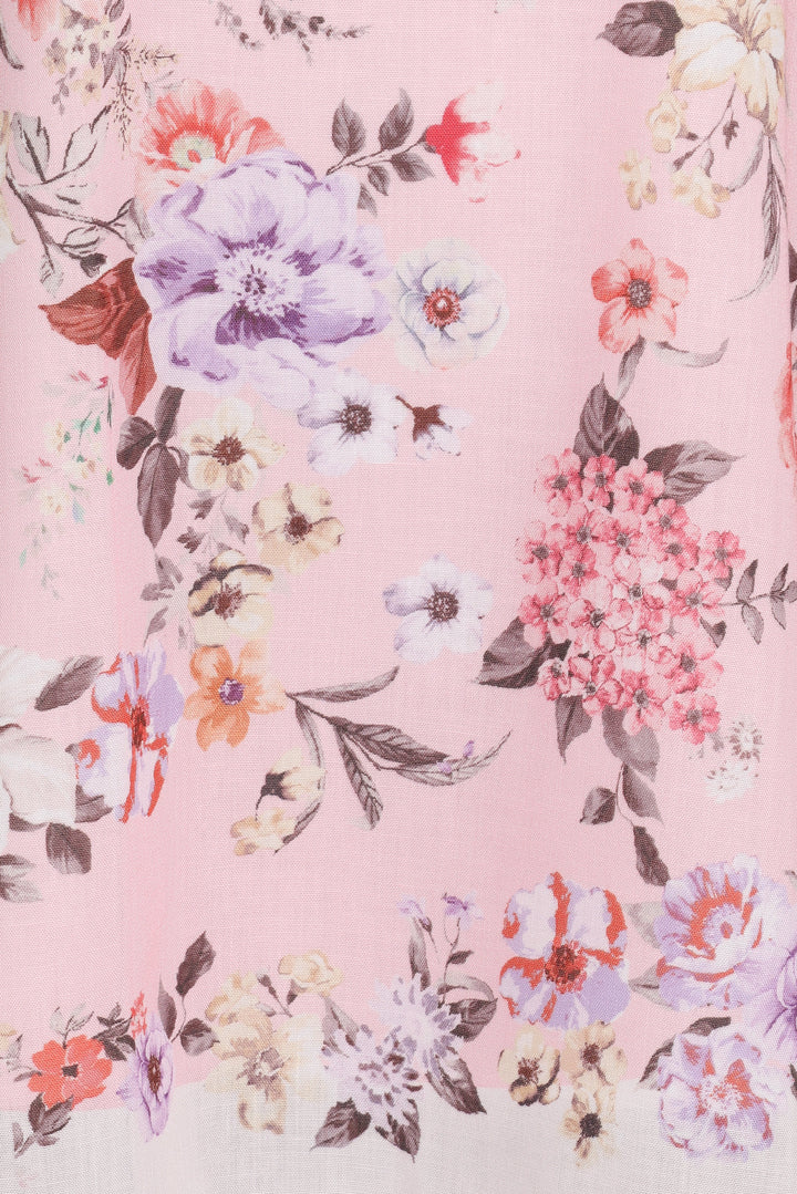 Muriel Mini Dress - Pink Floral