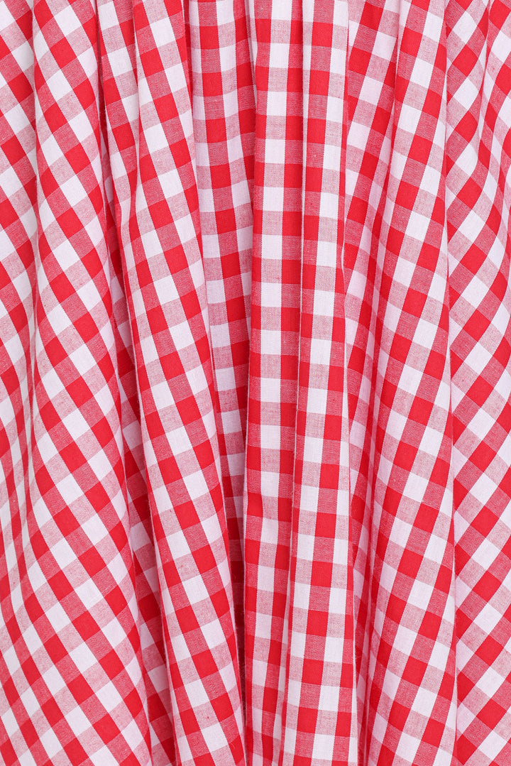 Naima Mini Dress - Red Gingham