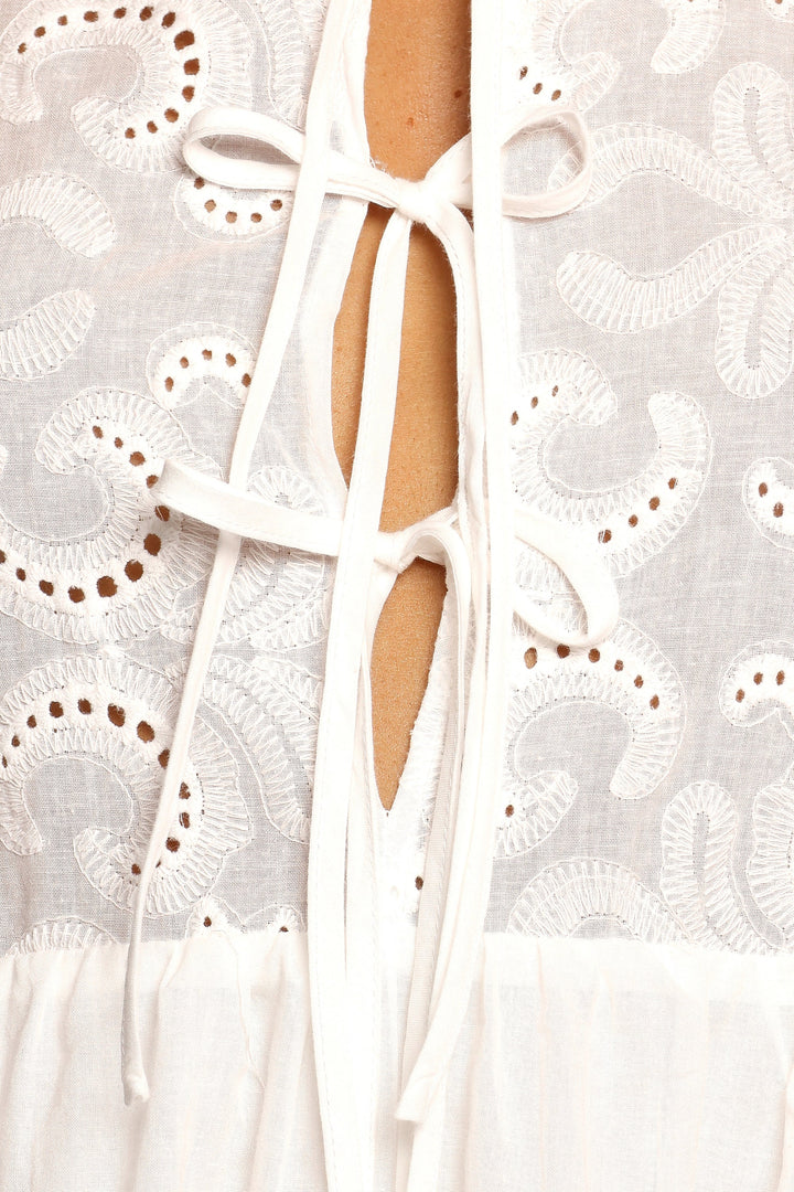 Nyssa Mini Dress - White