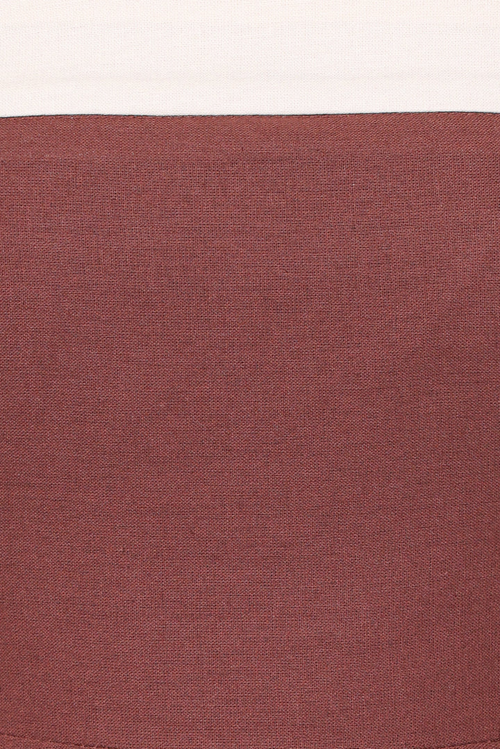 Olinda Midi Dress - Chocolate