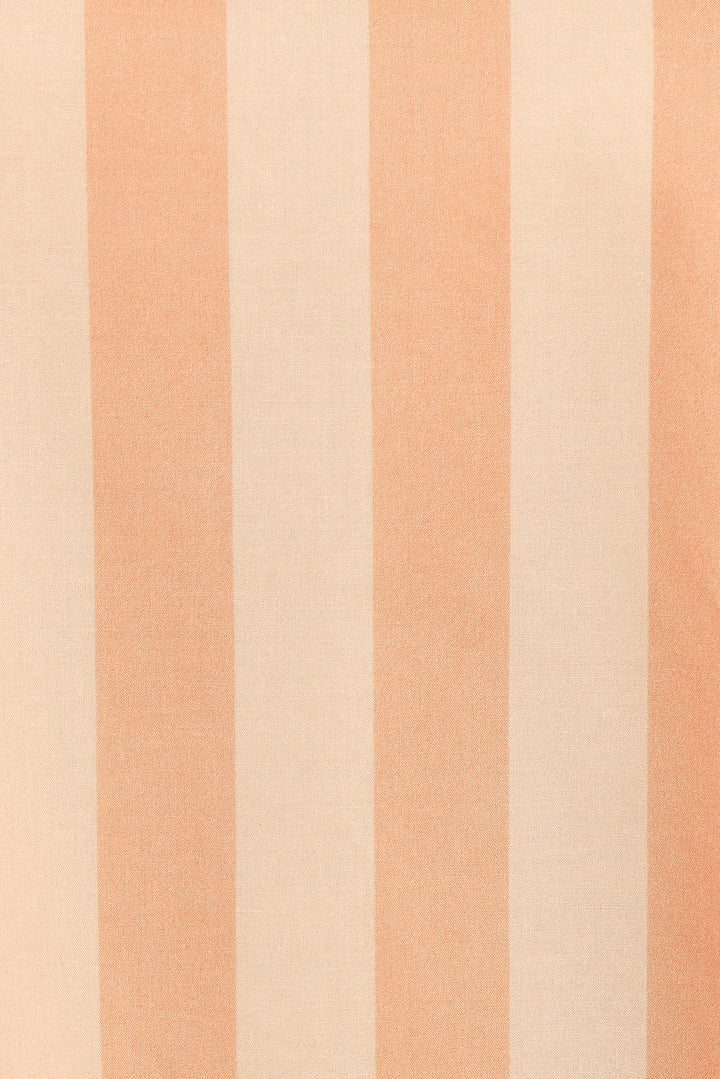 Pammy Mini Dress - Terracotta Stripe