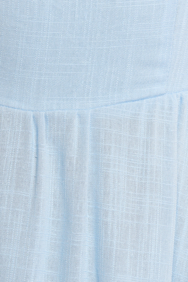Polly Mini Dress - Cornflower Blue