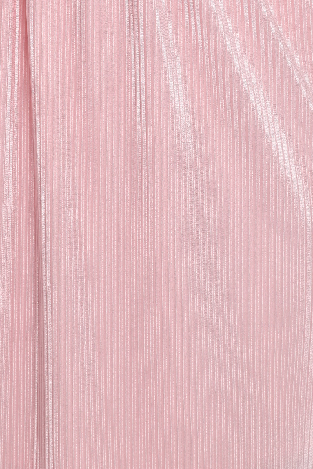 Pontee One Shoulder Pleated Midi Dress - Pink