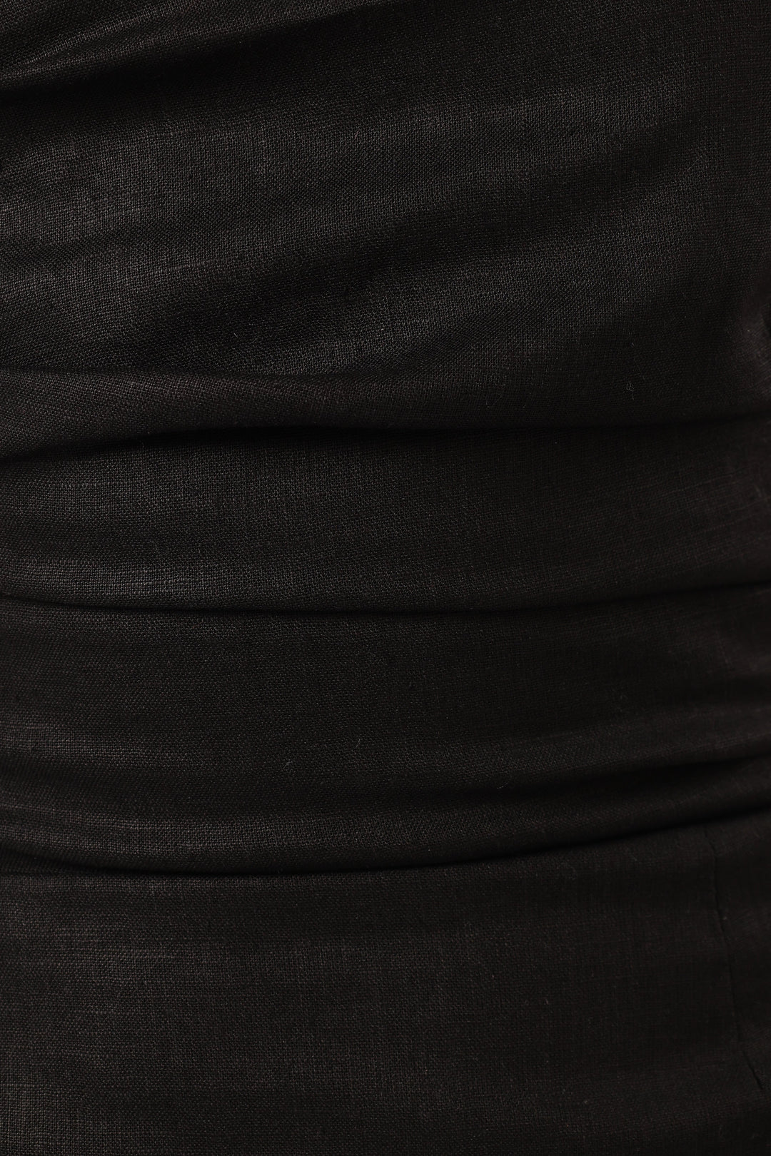 Romi Linen Dress - Black