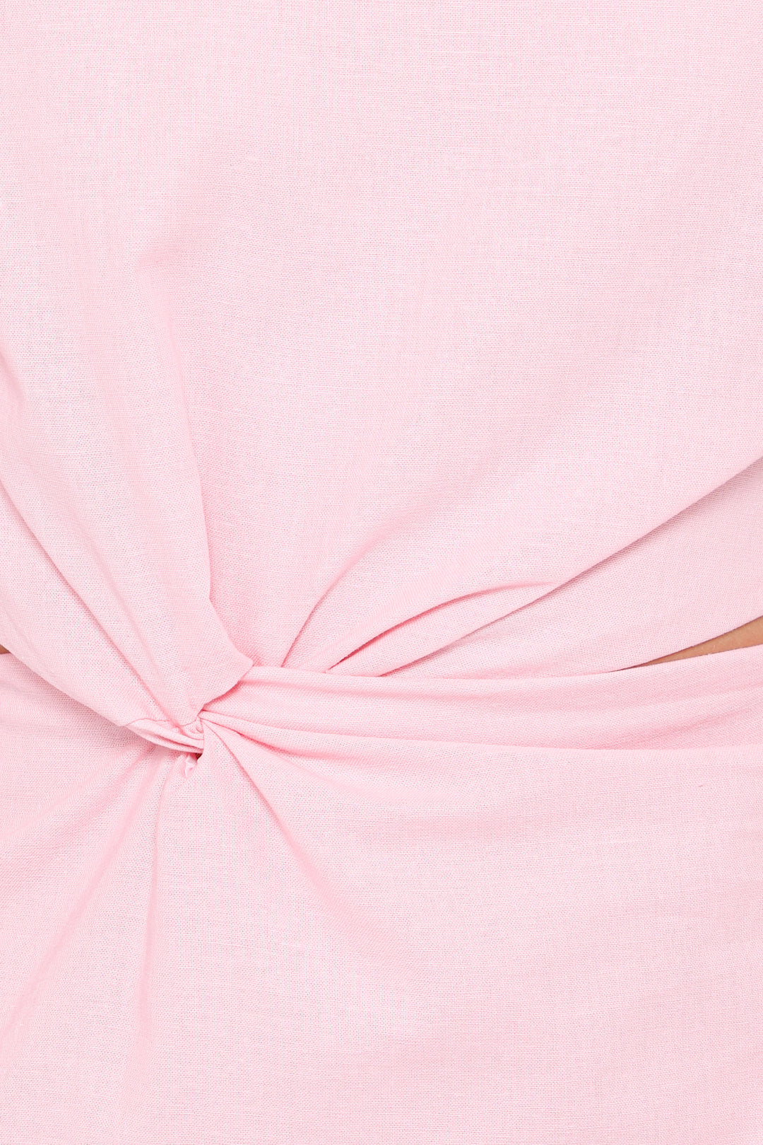 Samira One Shoulder Midi Dress - Pink