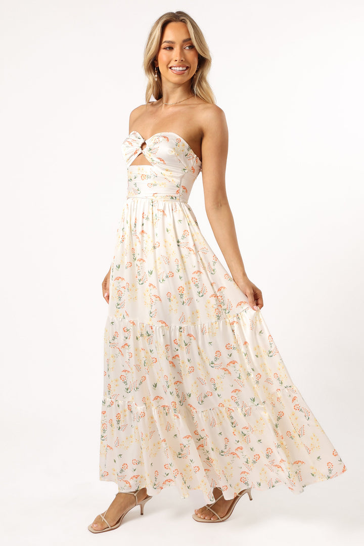 Sarai Dress - Yellow Floral