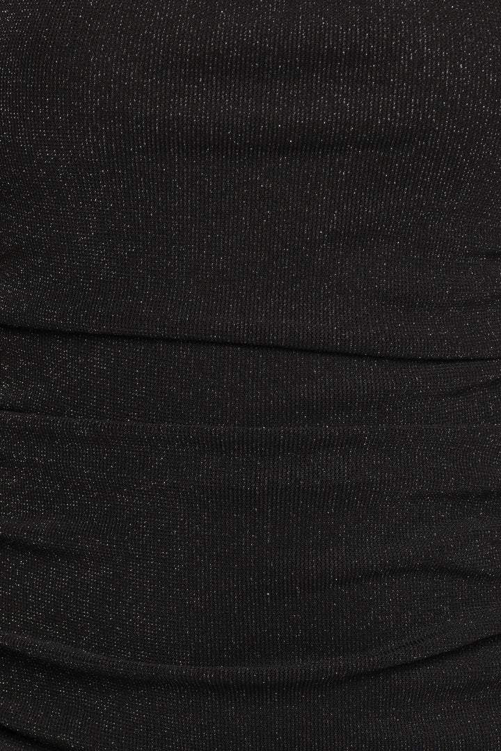Seville Strapless Mini Dress - Black