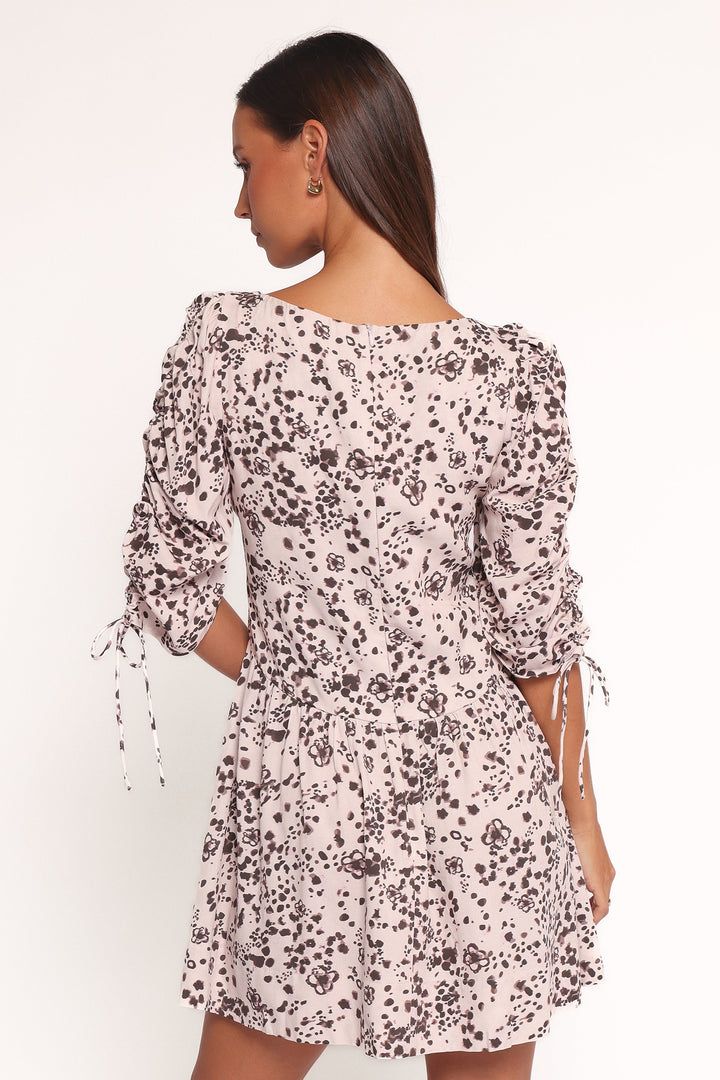 Siena Mini Dress - Blurred Spots
