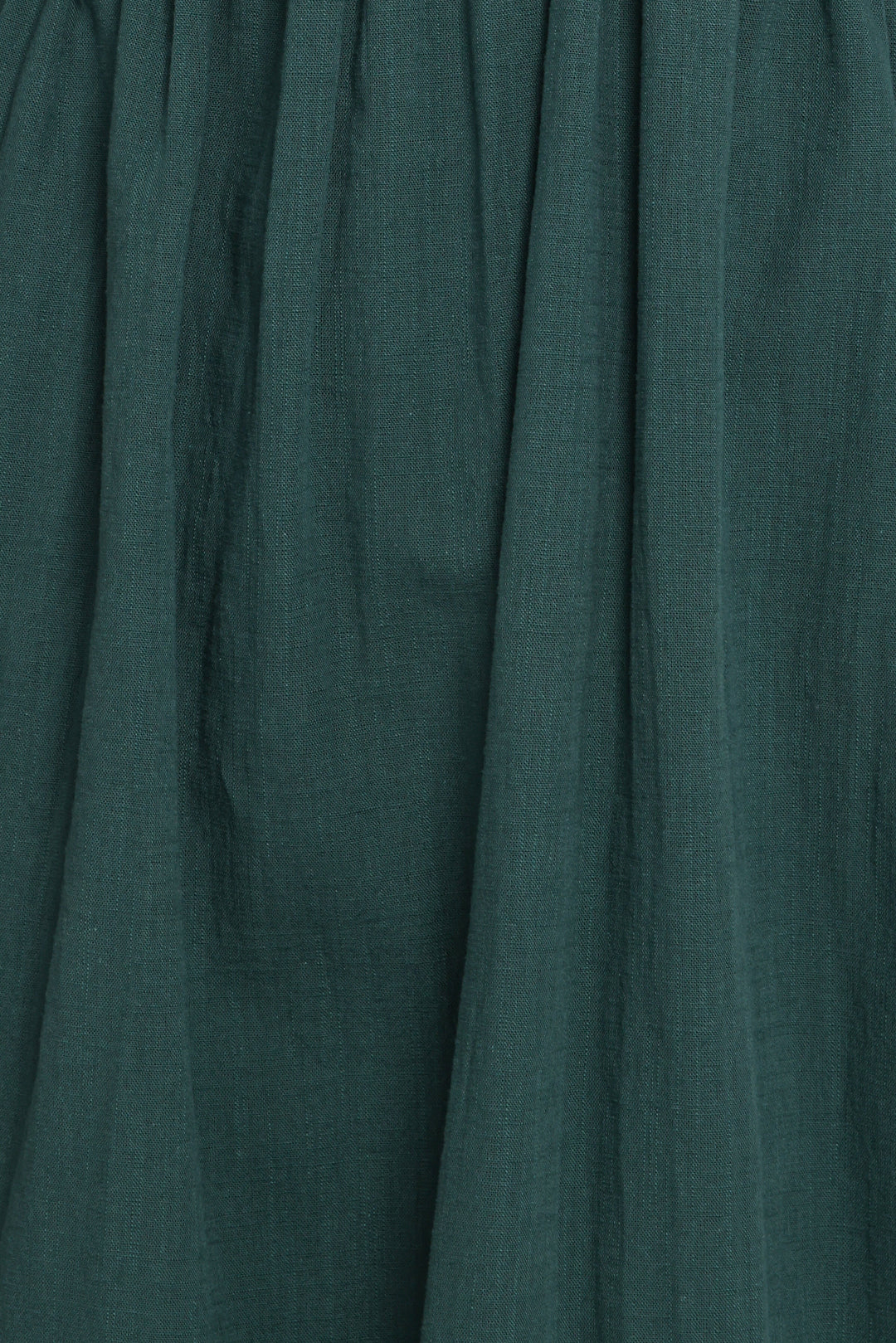 Sullivan Puff Sleeve Maxi Dress - Forest Green