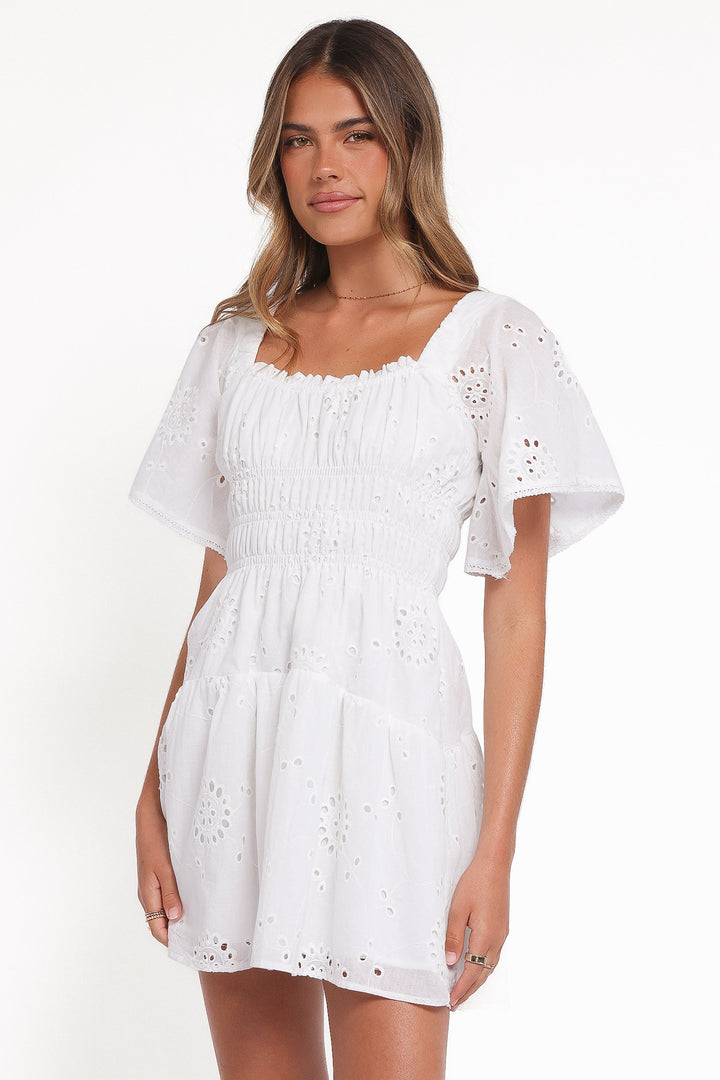 Tierney Mini Dress - White