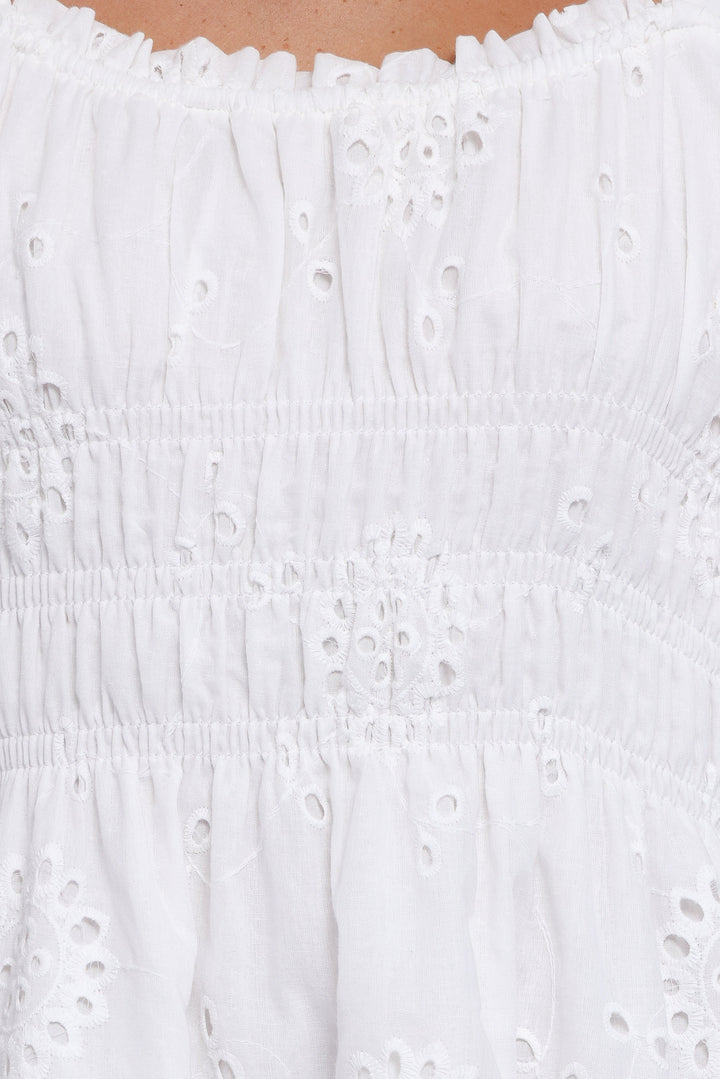 Tierney Mini Dress - White