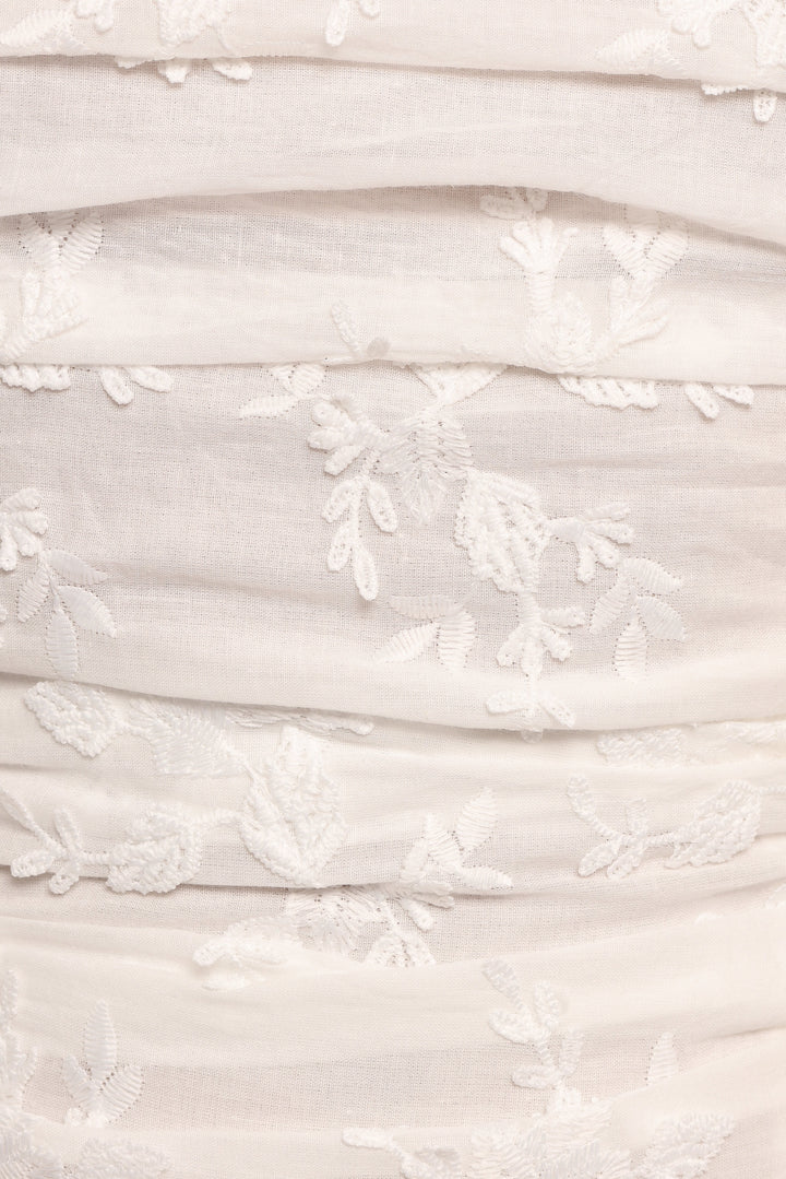Tiff Strapless Mini - White