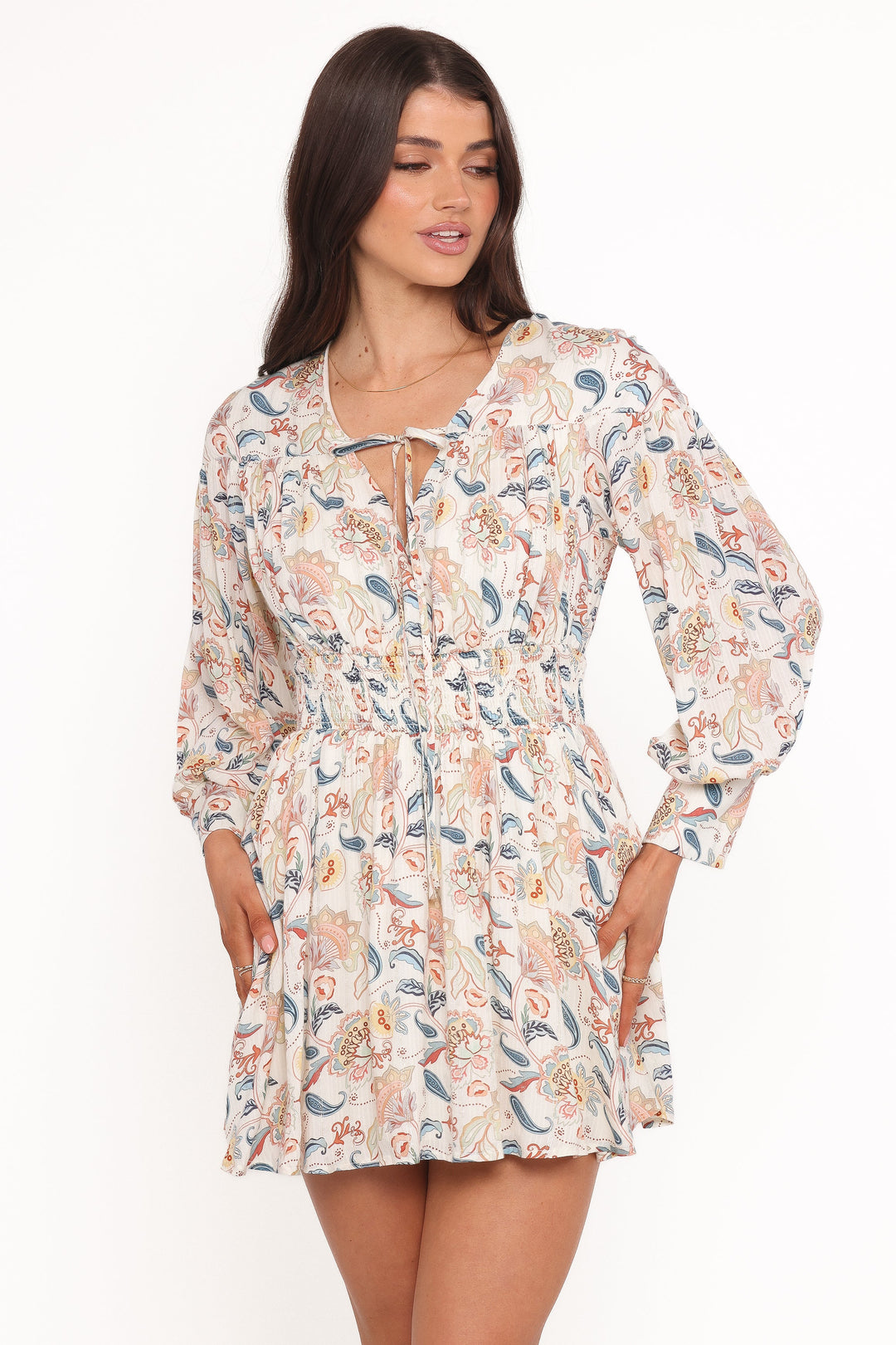 Ulrika Mini Dress - Paisley