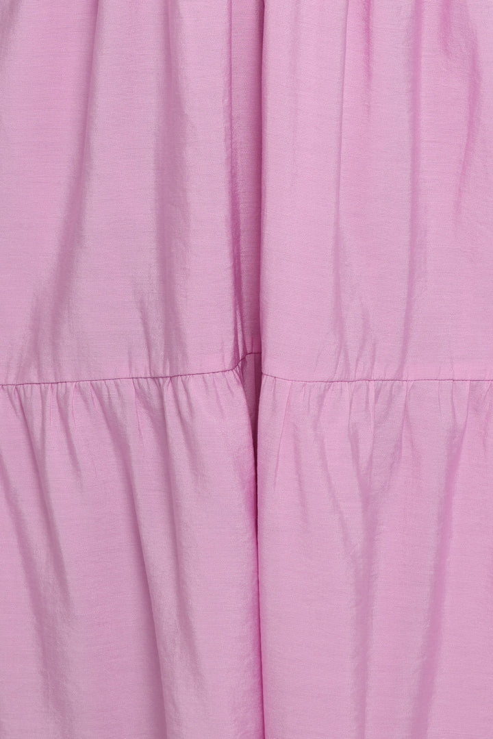Vinny One Shoulder Maxi Dress - Pink