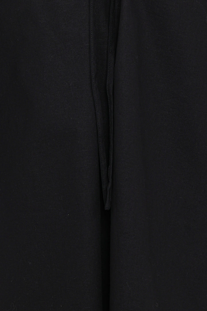 Walker Smock Mini Dress - Black