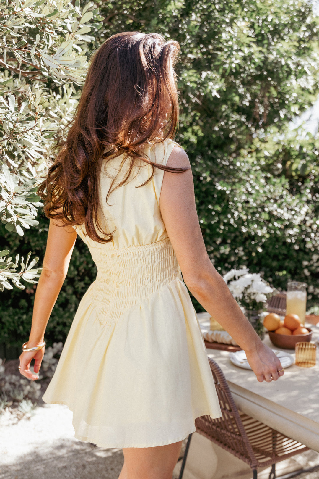 Ziva Mini Dress - Yellow