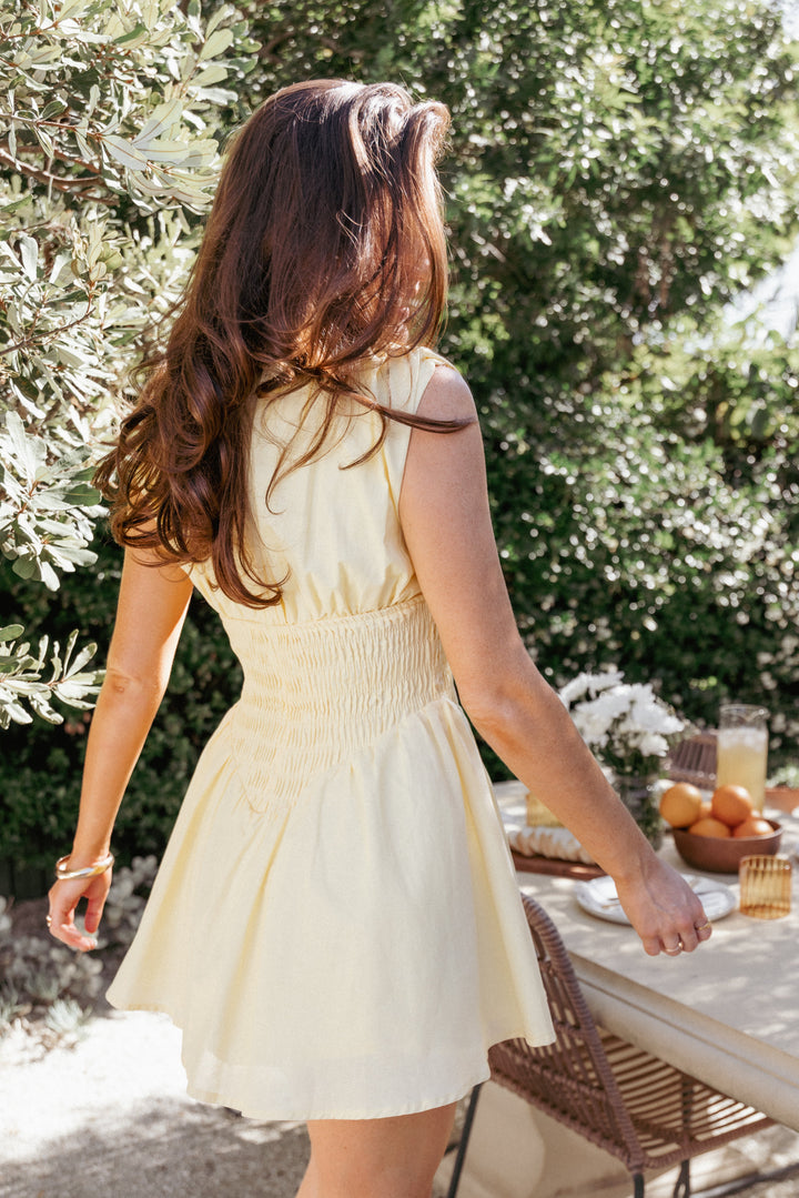 Ziva Mini Dress - Yellow