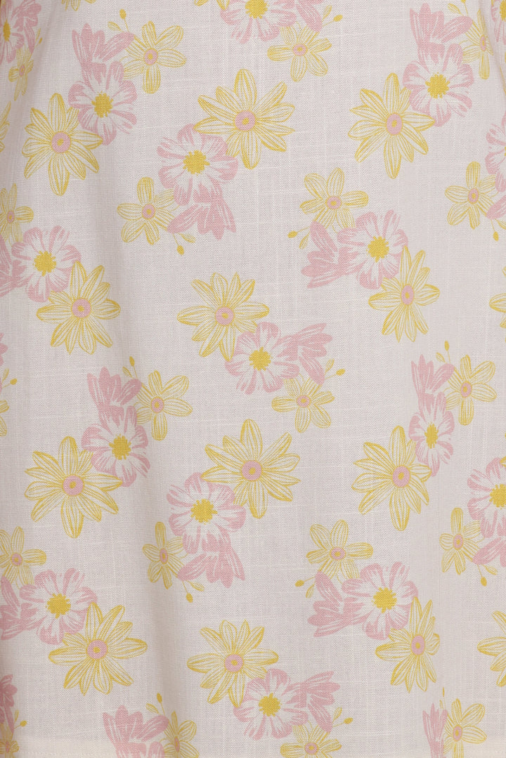 Zoe Mini Dress - Pink Floral