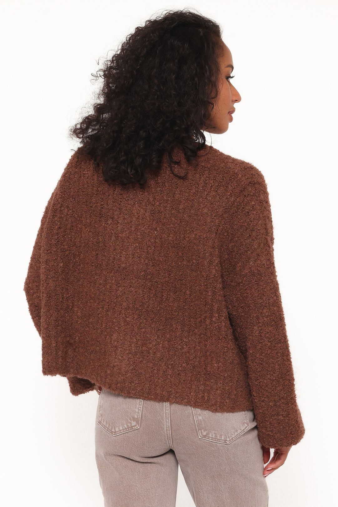 Albertine Cardigan - Chocolate