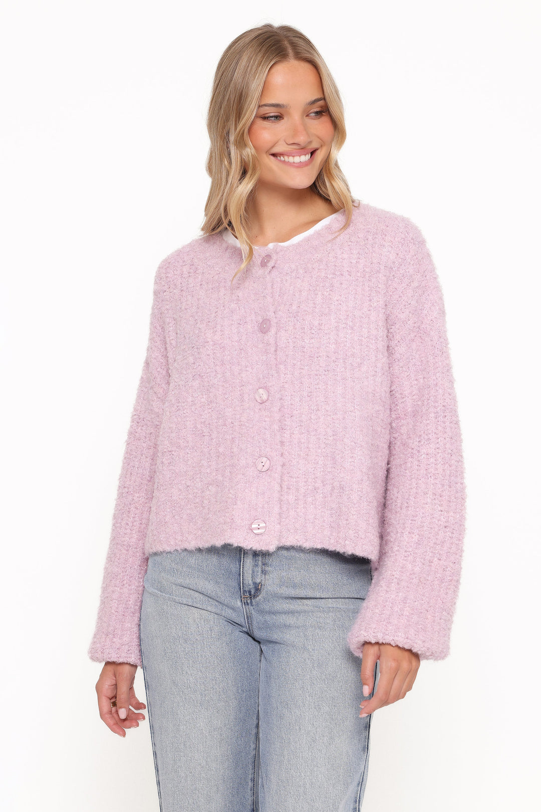 Albertine Cardigan - Lavender