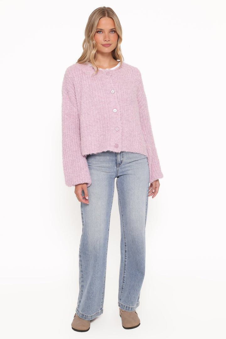 Albertine Cardigan - Lavender