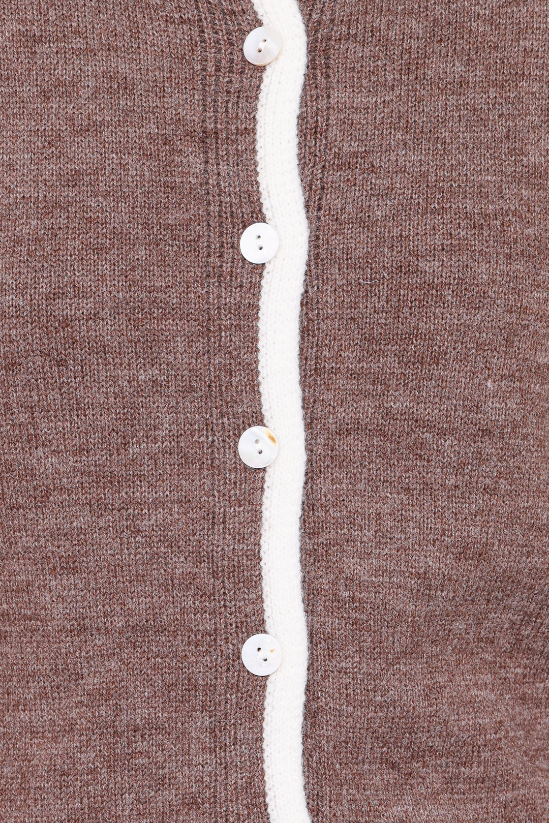 Greta Knit Cardigan - Brown