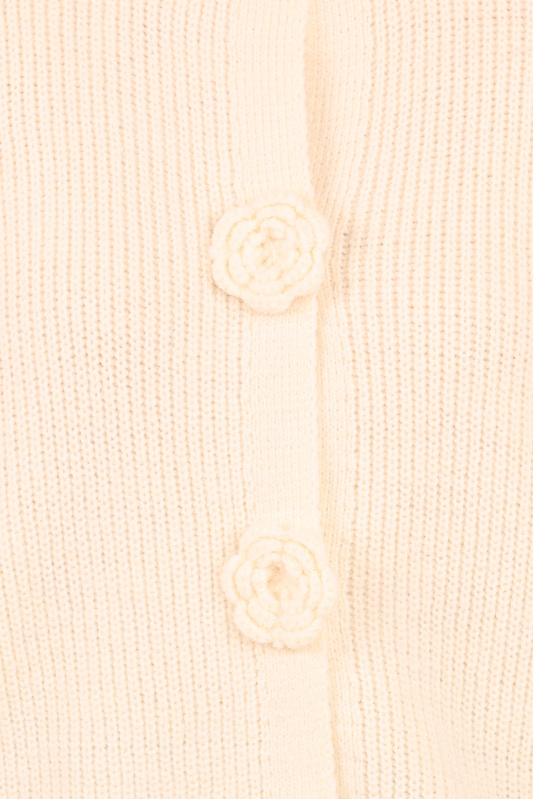 Jones Rosette Cardigan - Cream