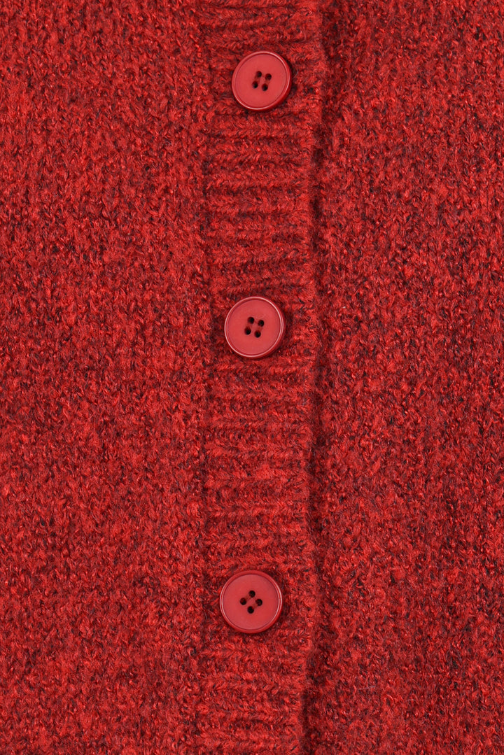 Lucah Cardigan - Dark Red