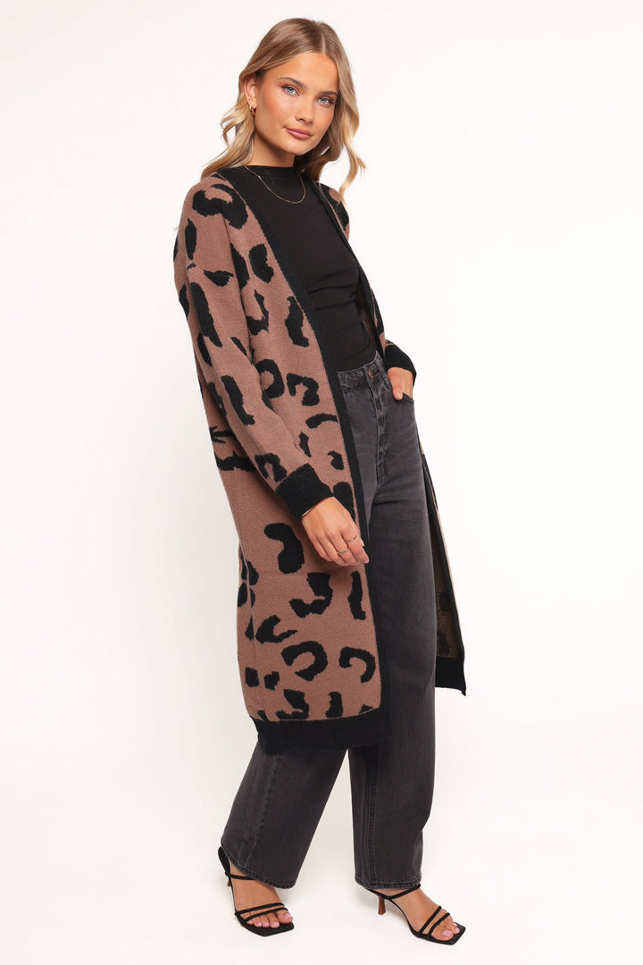 Rocco Cardigan - Leopard