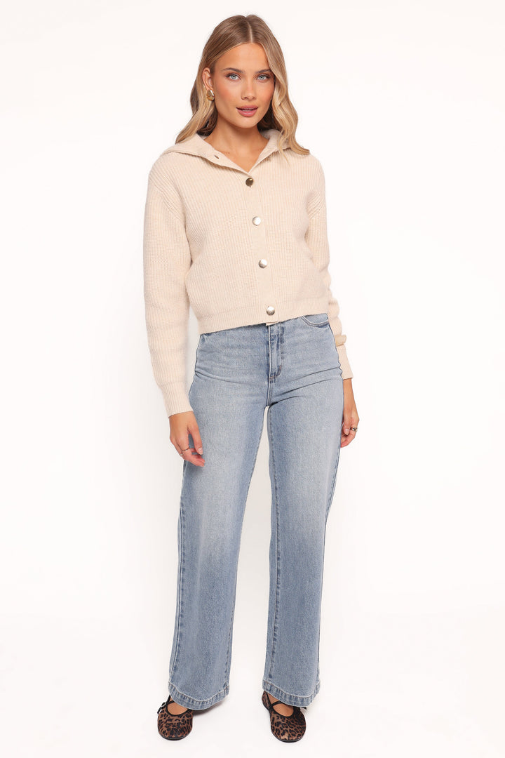 Anais Knitted Jacket - Ecru