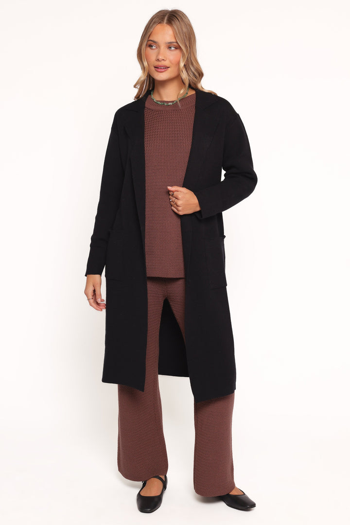 Venda Coatigan - Black