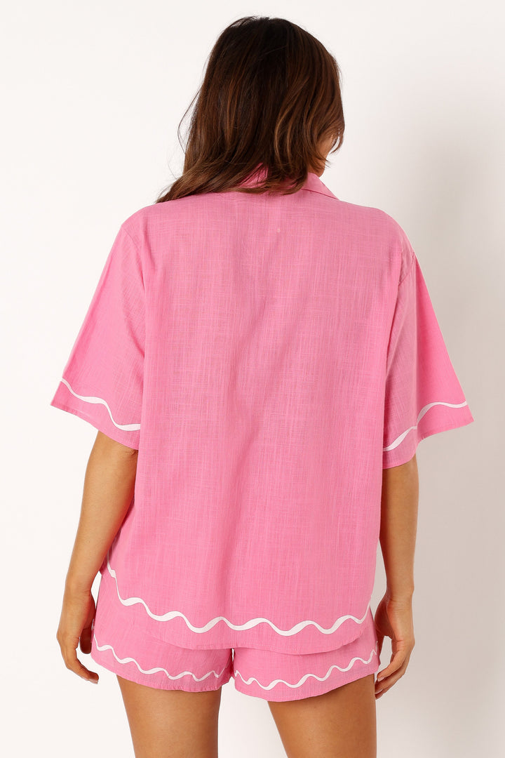 Sunshine Short Set - Pink