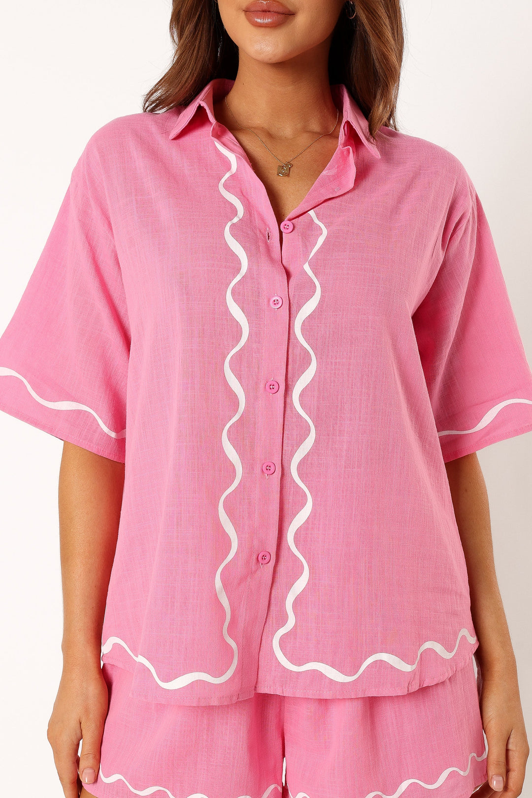 Sunshine Short Set - Pink