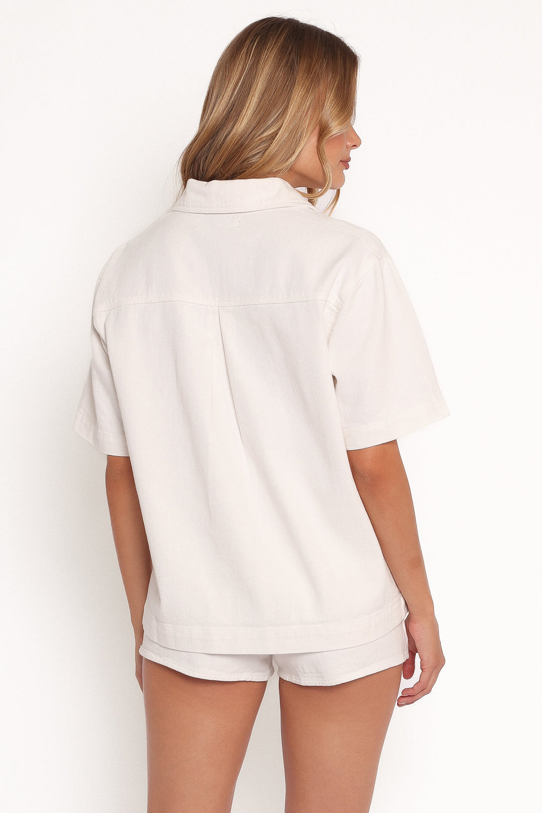 Della Denim Shirt - Off White