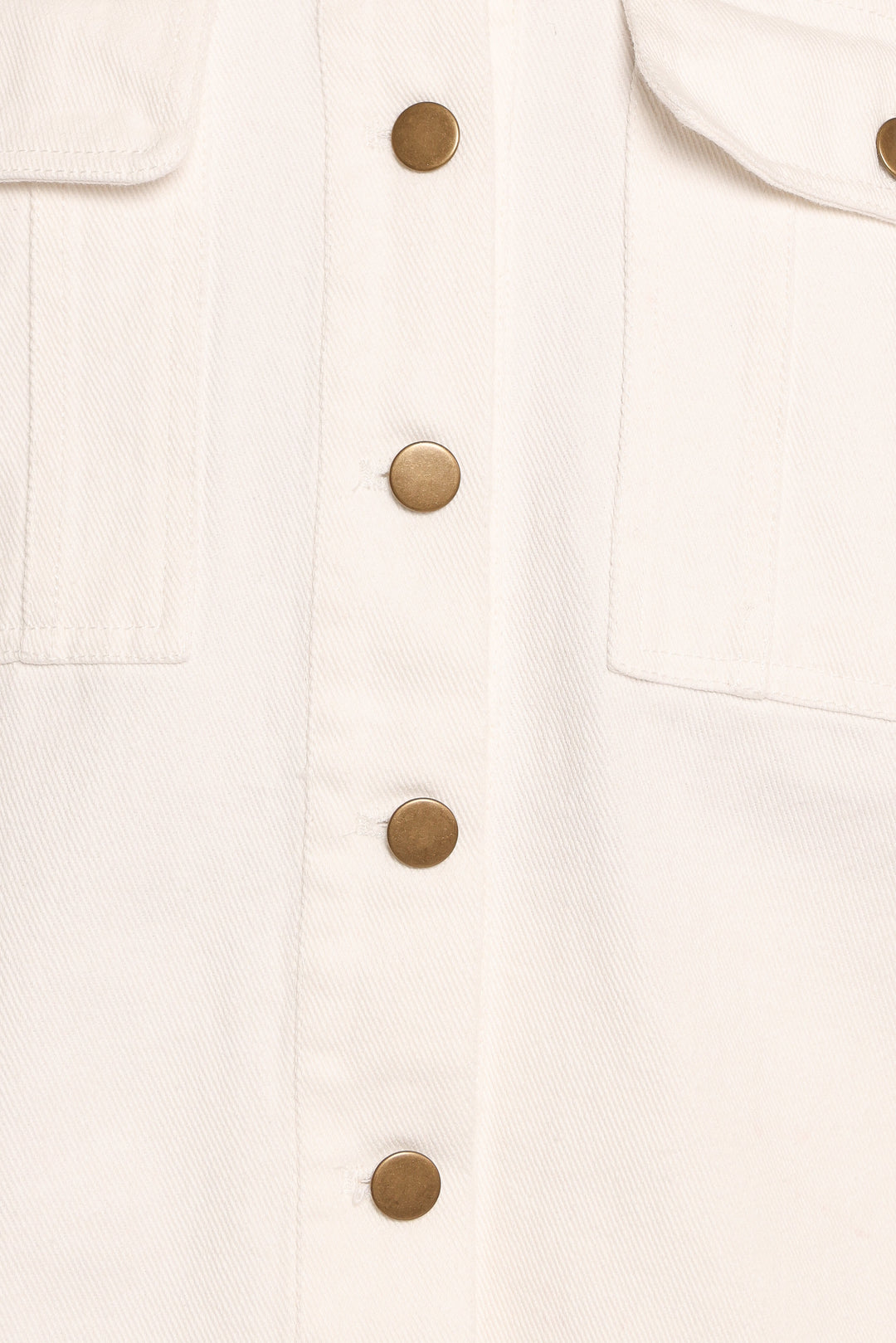 Della Denim Shirt - Off White
