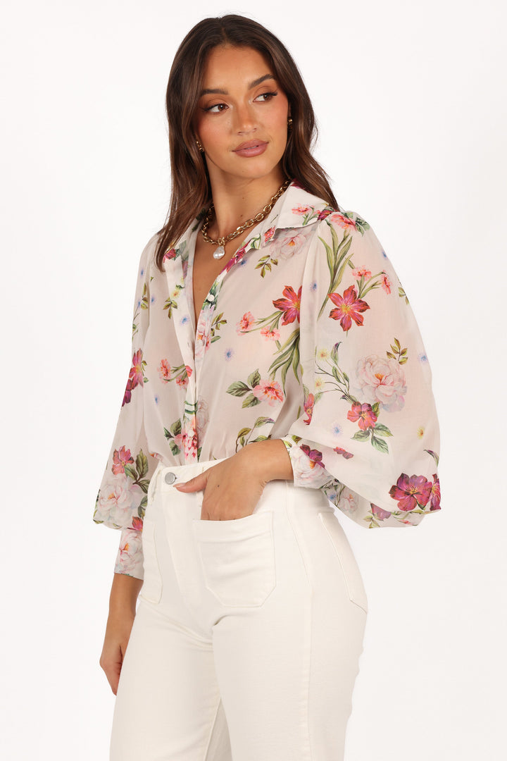 Fleetwood Blouse - Jaci White