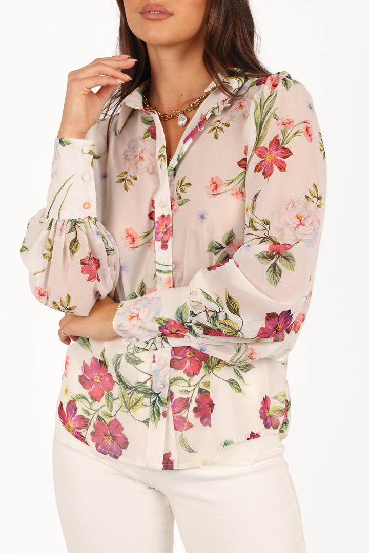 Fleetwood Blouse - Jaci White