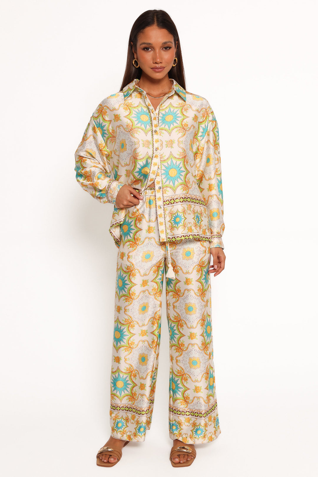 Gretel Shirt - White Multi