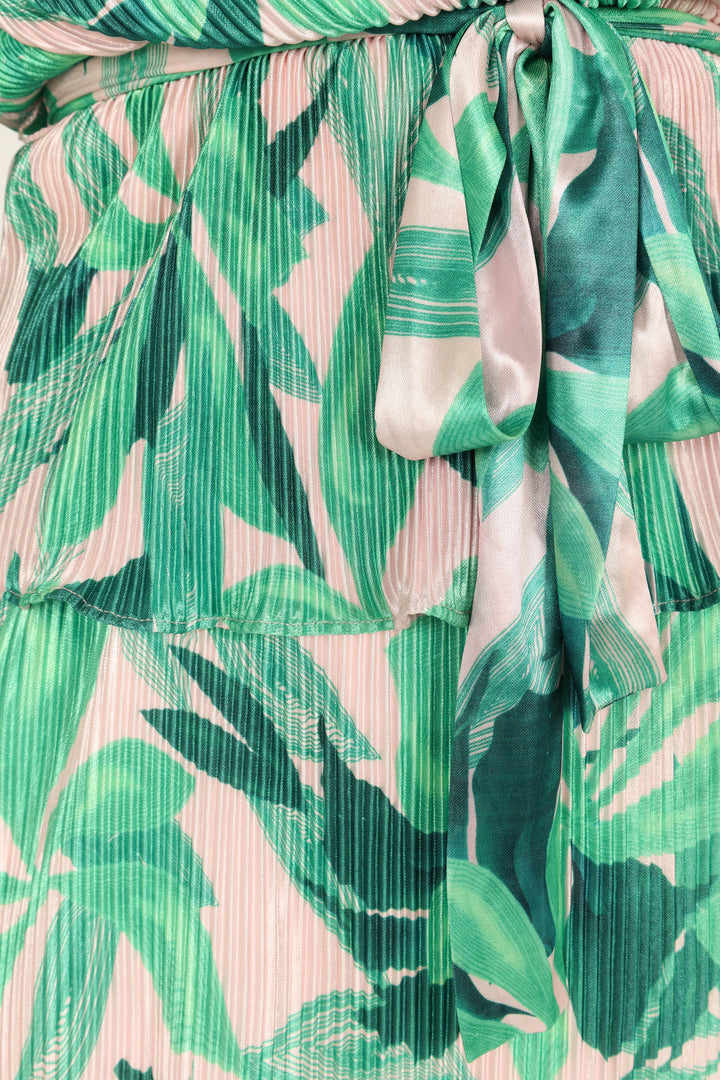 Minelli Pleat Top - Green