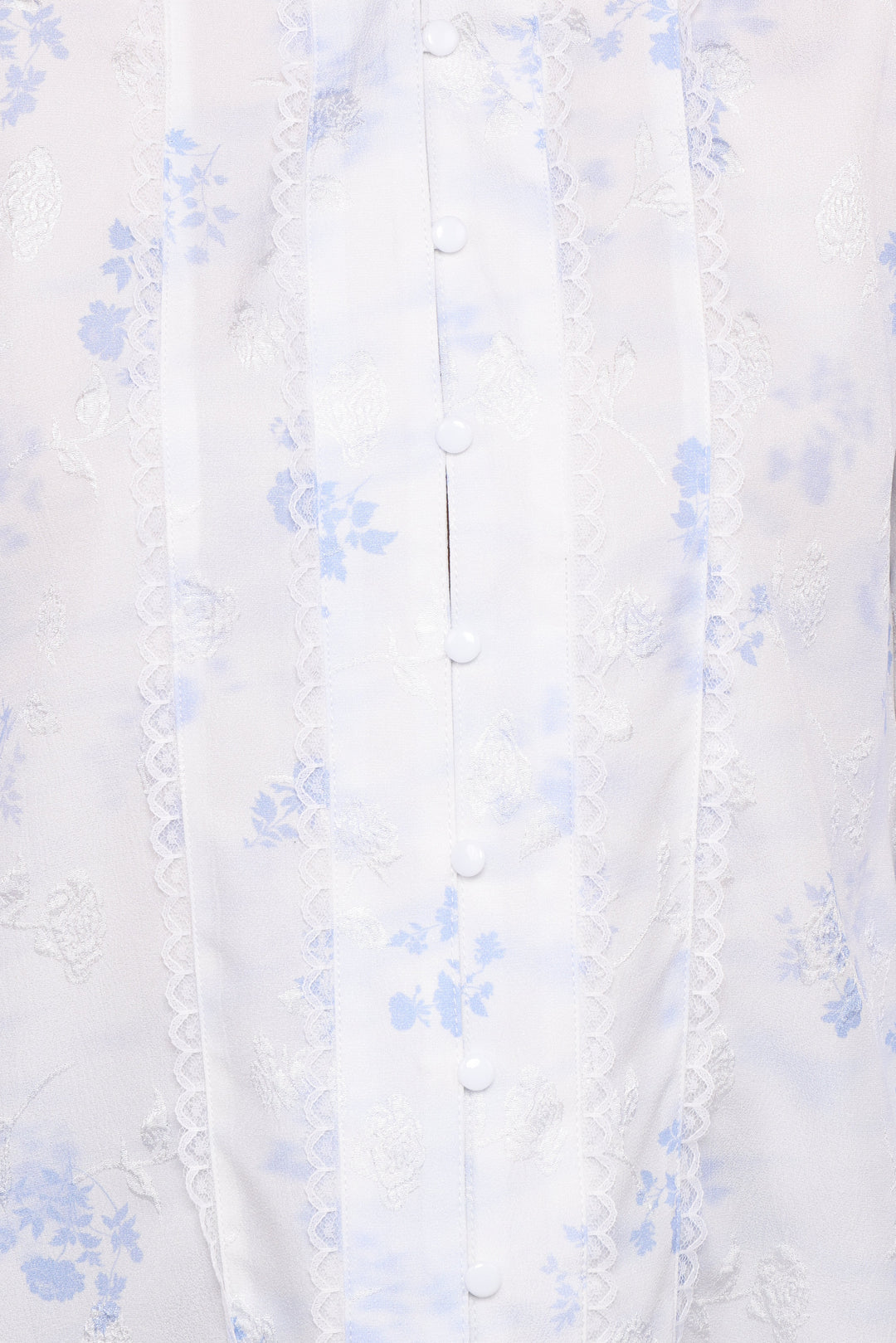 Parsons Blouse - Blue Floral