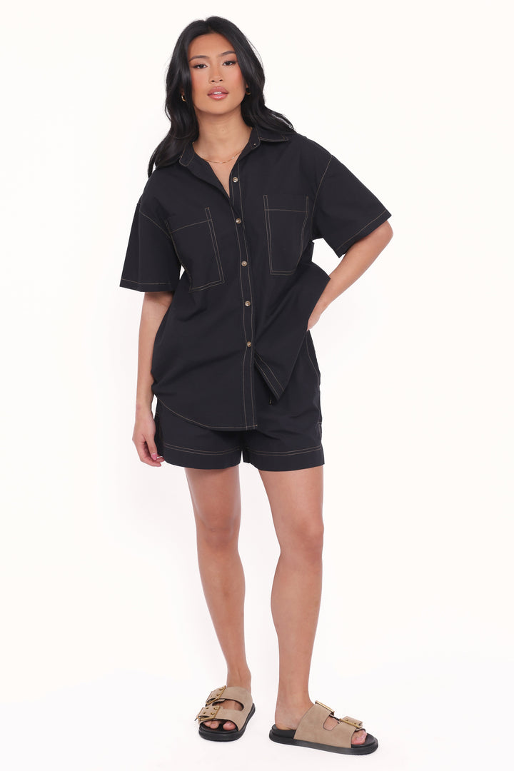 Remy Short Sleeve Shirt - Black