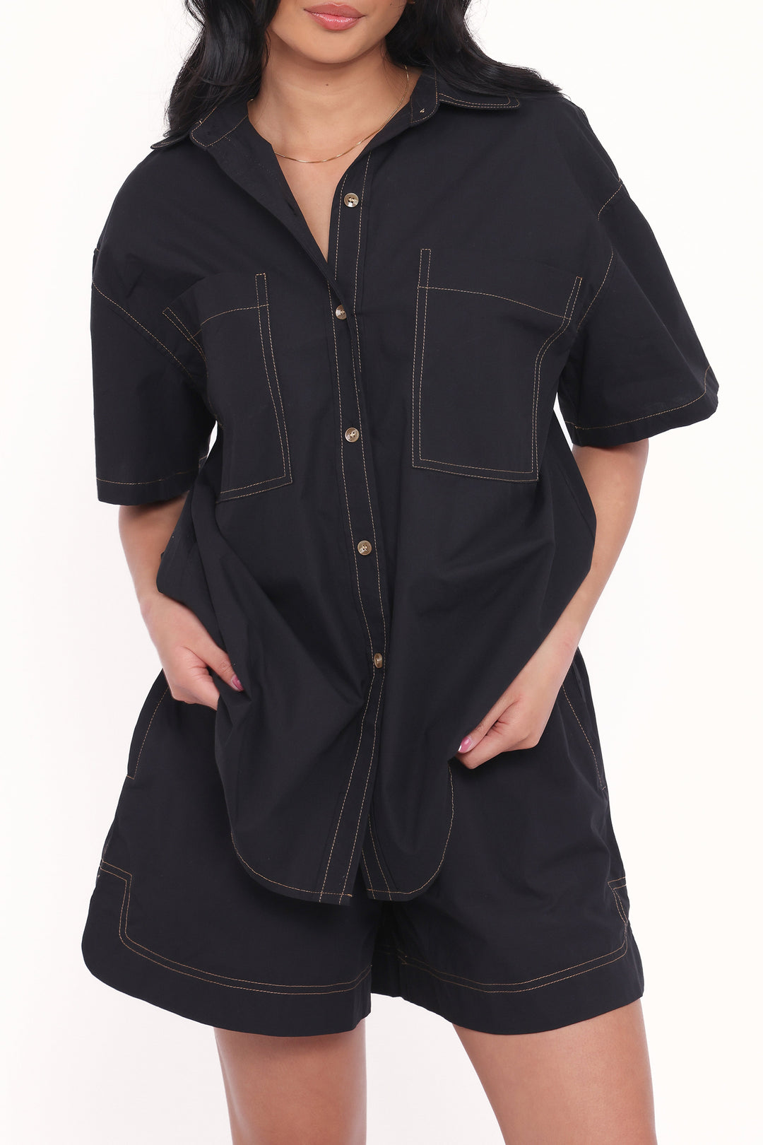 Remy Short Sleeve Shirt - Black