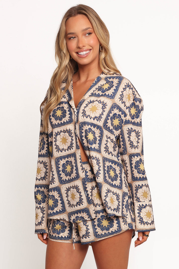 Rowena Shirt - Rowena Print